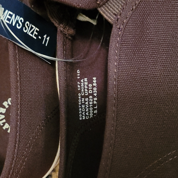 Brand New Ralph Lauren Polo Sport Men's Brown Lofars/ Sneakers - Picture 6 of 6